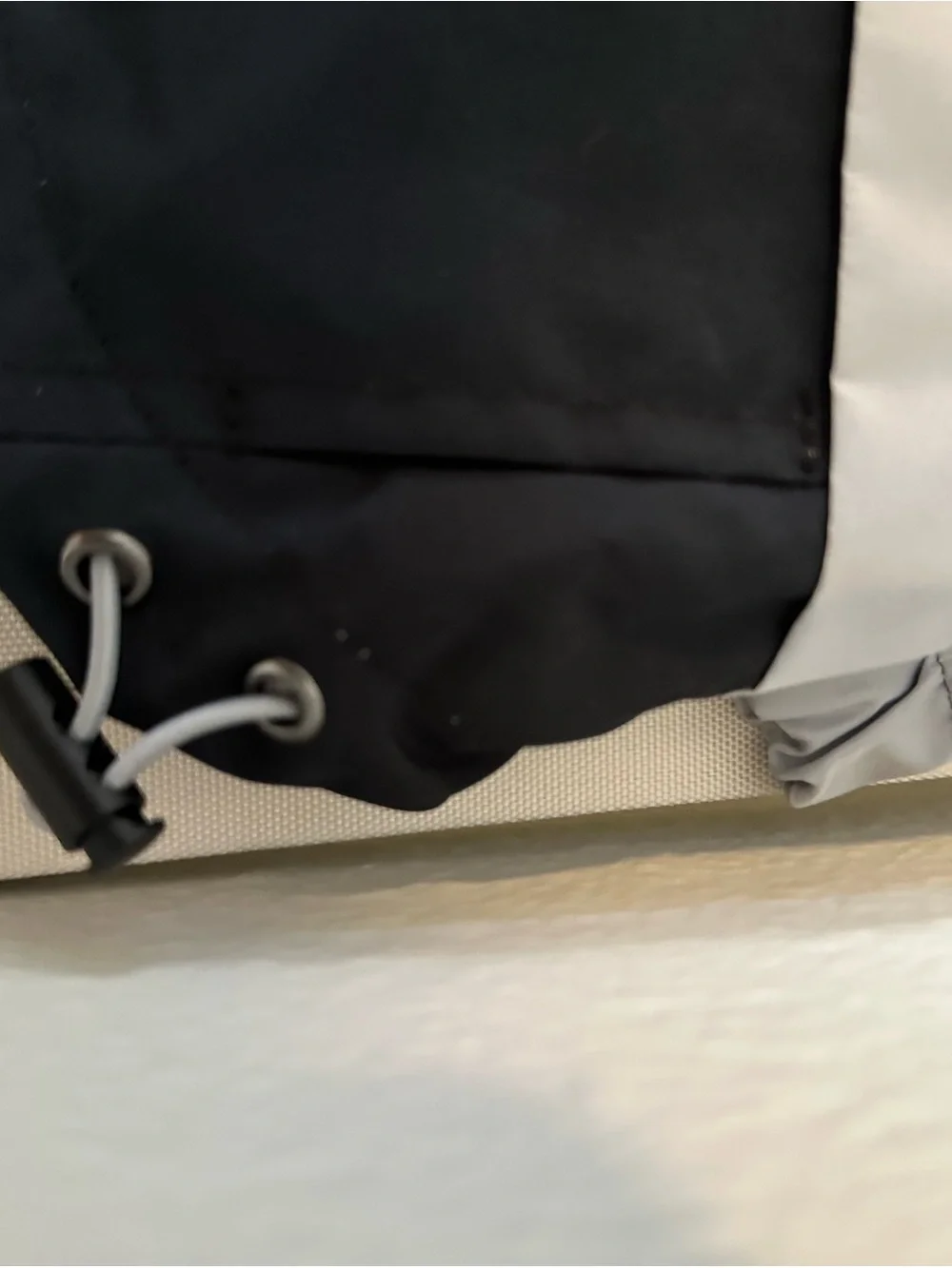 Reebok dog’s Gray and Black rain Jacket